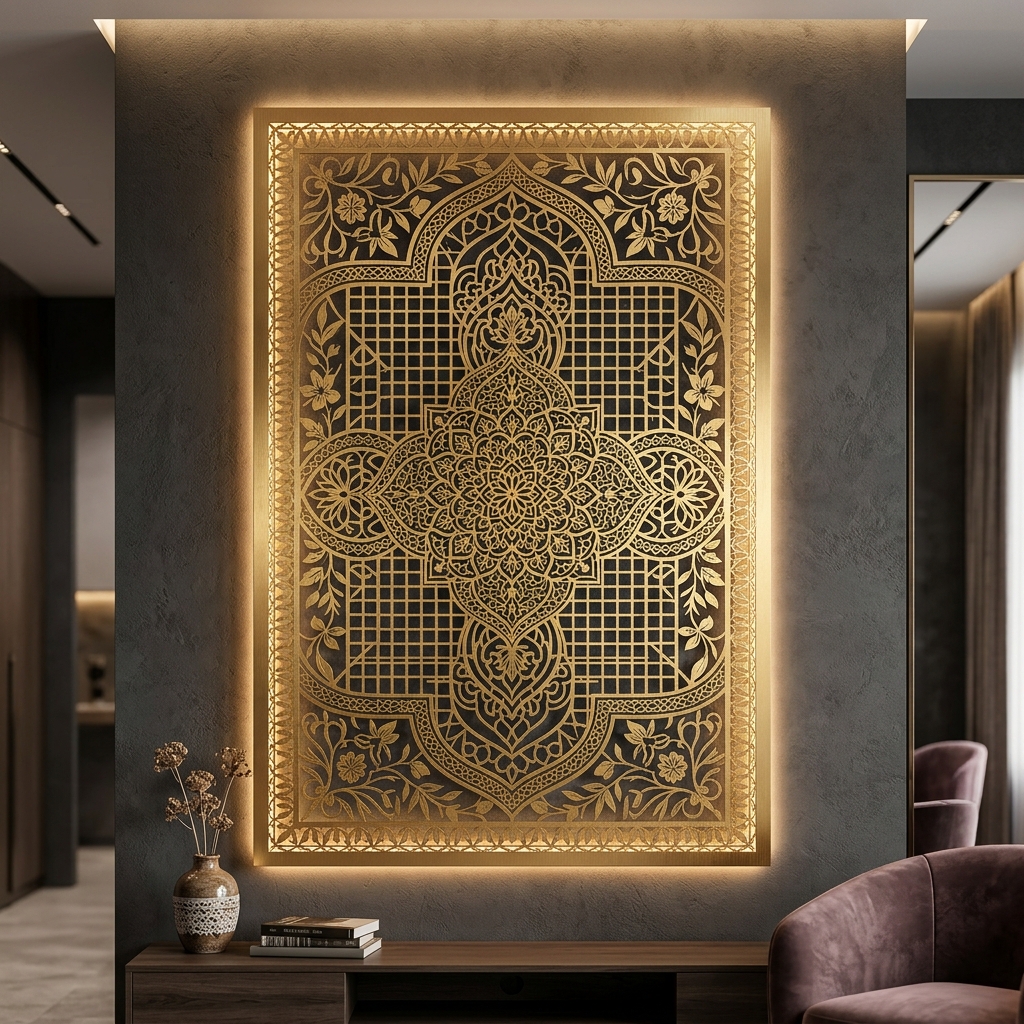Geometric Wall Panel